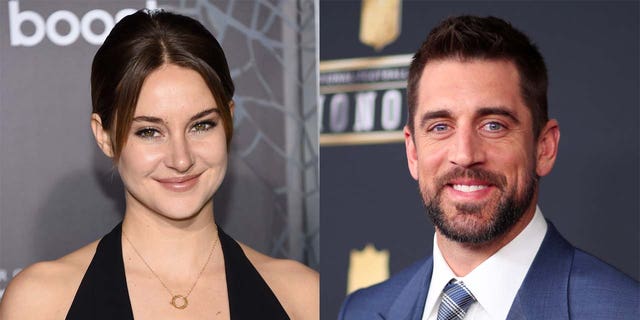 Aaron Rodgers was captured disembarking a plane Monday in Oahu with fiancee Shailene Woodley